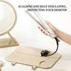 Heat Resistant Curling Iron Travel Bag for Straightener Curler Hair Styling Tools Storage Pouch Insulation Pad for Attachments