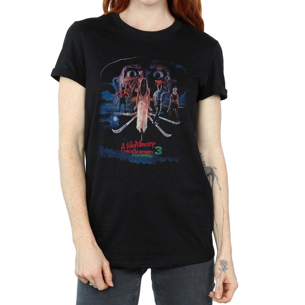 A Nightmare On Elm Street Womens/Ladies Dream Warriors Cotton Boyfriend T-Shirt