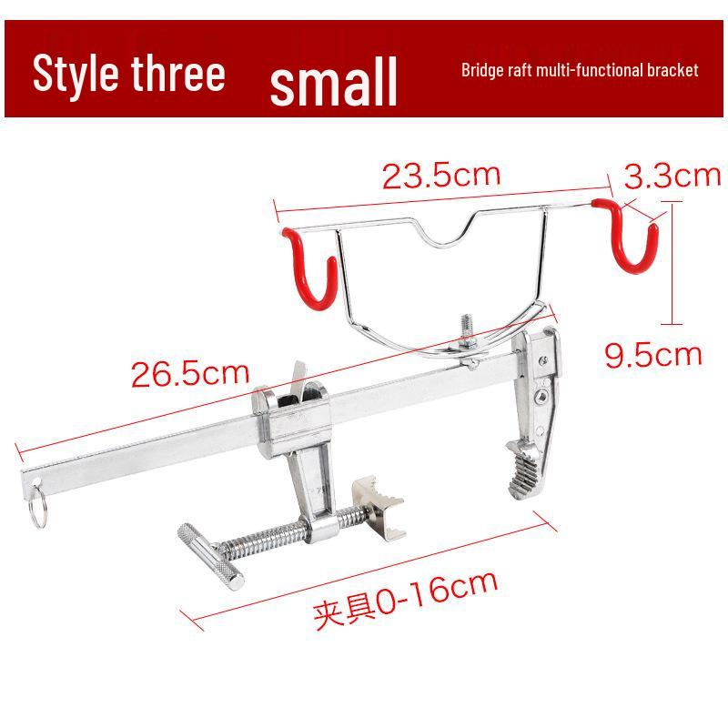 Portable Baitcasting Reel and Rod Holder Tripod for Bridge and Boat Fishing