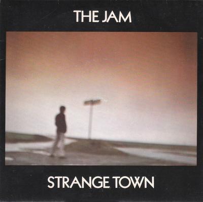 7-дюймовая пластинка JAM - Strange Town / Butterfly Collector POSP34 Polydor 1979 Великобритания Рок Б/У