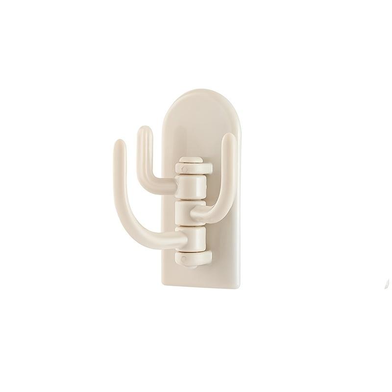 Креативный многофункциональный вращающийся крючок, подходящий для стен ванной, кухни и спальни, хозяйственные крючки