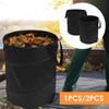 Collapsible Garden Waste Bag Leaf Large Capacity Pop Up Trash Can Camping Yard Garden Portable Leaf Rake Weed Storage Bag