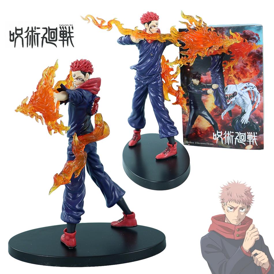 20,5 см Аниме Jujutsu Kaisen Фигурка Итадори Юдзи Фигурка Действия Модель ПВХ Кукла Игрушка Коллекция Сувениров Подарок-Сюрприз Для Мальчиков