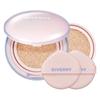 Dewy Glassy Cushion Foundation Product + Refill Set 13g, 17C Porcelain, 1 Set