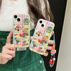 Ins цветной клетчатый чехол для iPhone17ProMax iPhone 15/14/13 с ремешком для мальчиков и девочек