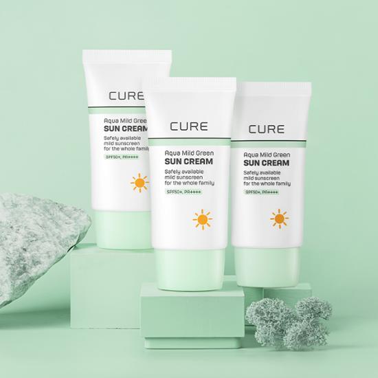 Kim Jeong-moon Aloe Cure Aqua Mild Green Sun Cream 40ml