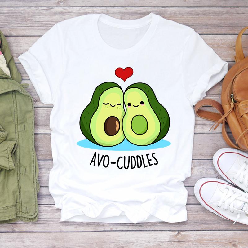 (Asian Size) Tee Top Fashion Tshirt Clothing Casual Watercolor Love 90s Trend Short Sleeve Unisex Print Summer Lady Fe Unisex Graphic T-shirt Unisex