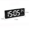Temperature Calendar Number Clock Backlight Electronic Clock Large Number Alarm Clock LED Digital