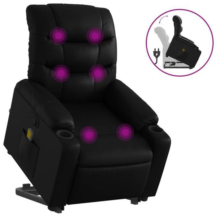 VidaXL Reclining Massage Armchair, Relaxation Chair with Backrest, Seat with Armrests, Living Room TV Armchair, 3206606