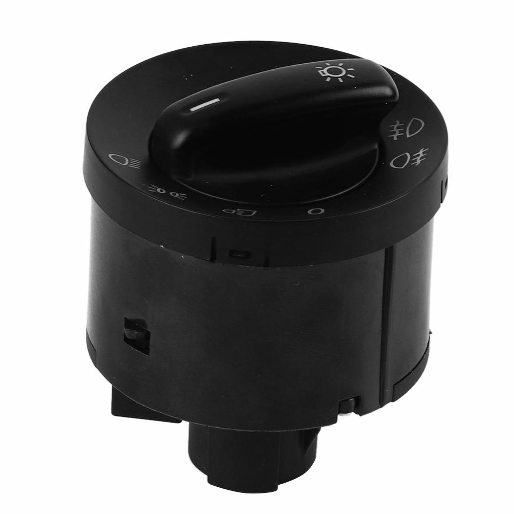 Переключатель фар 1K0941431N Хромированный черный Подходит для моделей MK5 MK6 2005 2013