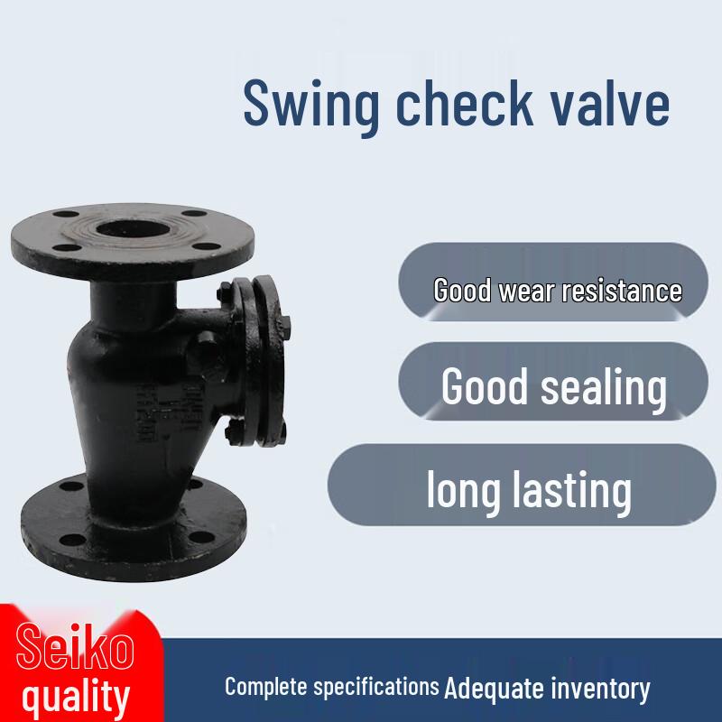 H44T Cast Iron Flanged Swing Check Valve