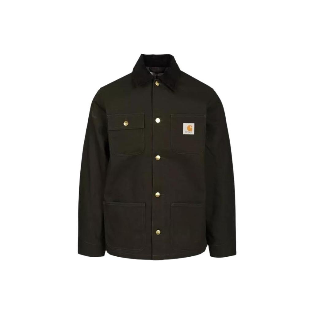 Carhartt WIP Мужская водонепроницаемая классическая однобортная куртка с длинным рукавом Michigan FW25 куртки I015261-3CM-01