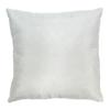 White Metallic Mottled Effect Cushion 40x40