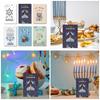 30Pcs Menorah Bird Happy Hanukkah Greeting Card with Envelope Humor Holiday for Men and Women Jewish Holiday Notecard