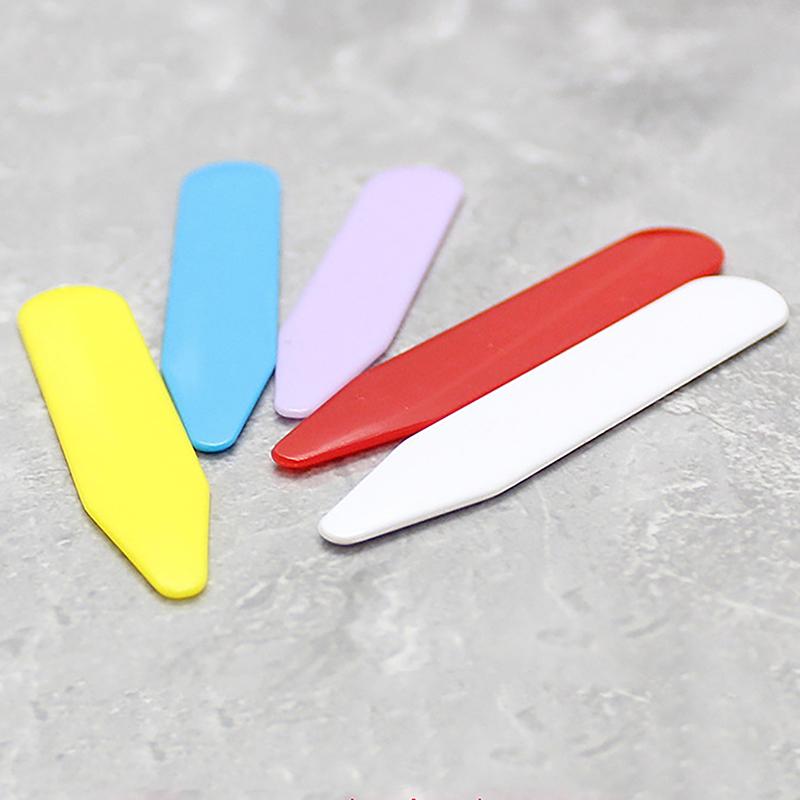 2 Pcs Carbon Fiber Collar Stays For Business Men's Shirt Party Dress Brace Accessories Reinforcement Insert Fixing Jewelry