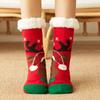 Women Winter Warm Soft Indoor Socks Cozy Plus Pile Carpet Sleeping Sock