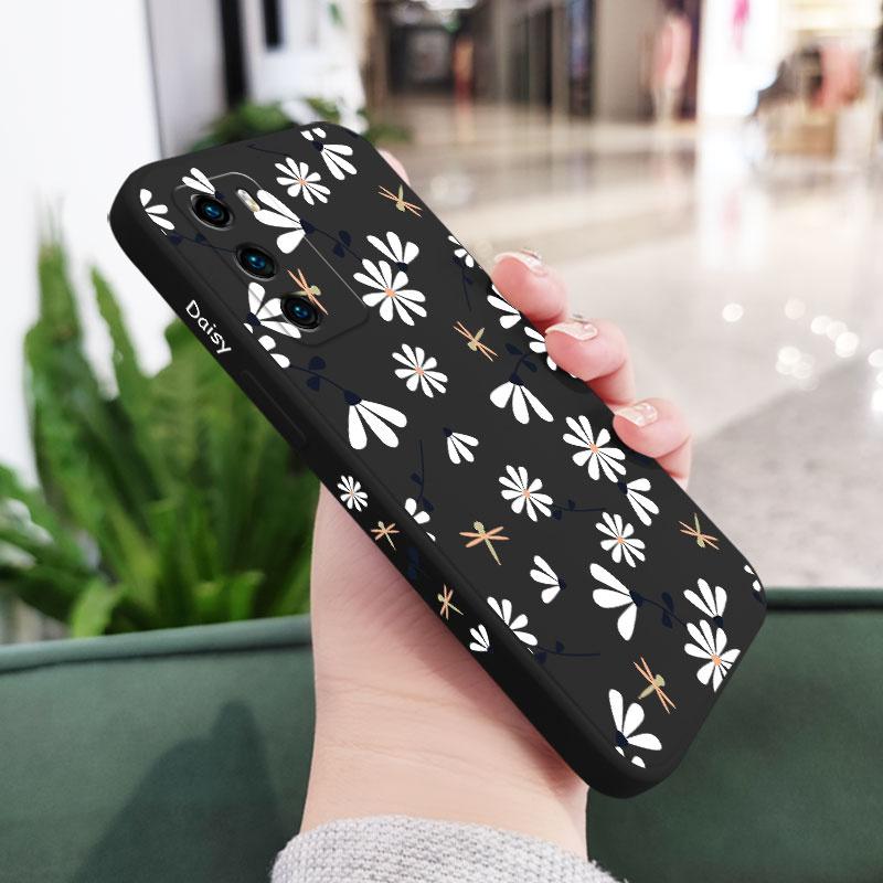 Чехол для телефона «Летающие ромашки» для Huawei P40 P50 P30 P20 Pro Lite Mate 50 20 Pro Lite