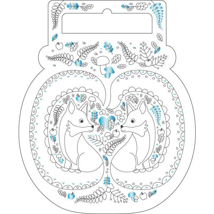 MégaCréa DIY - Carnet de coloriage enfant avec foil 24 pages Animaux câlins