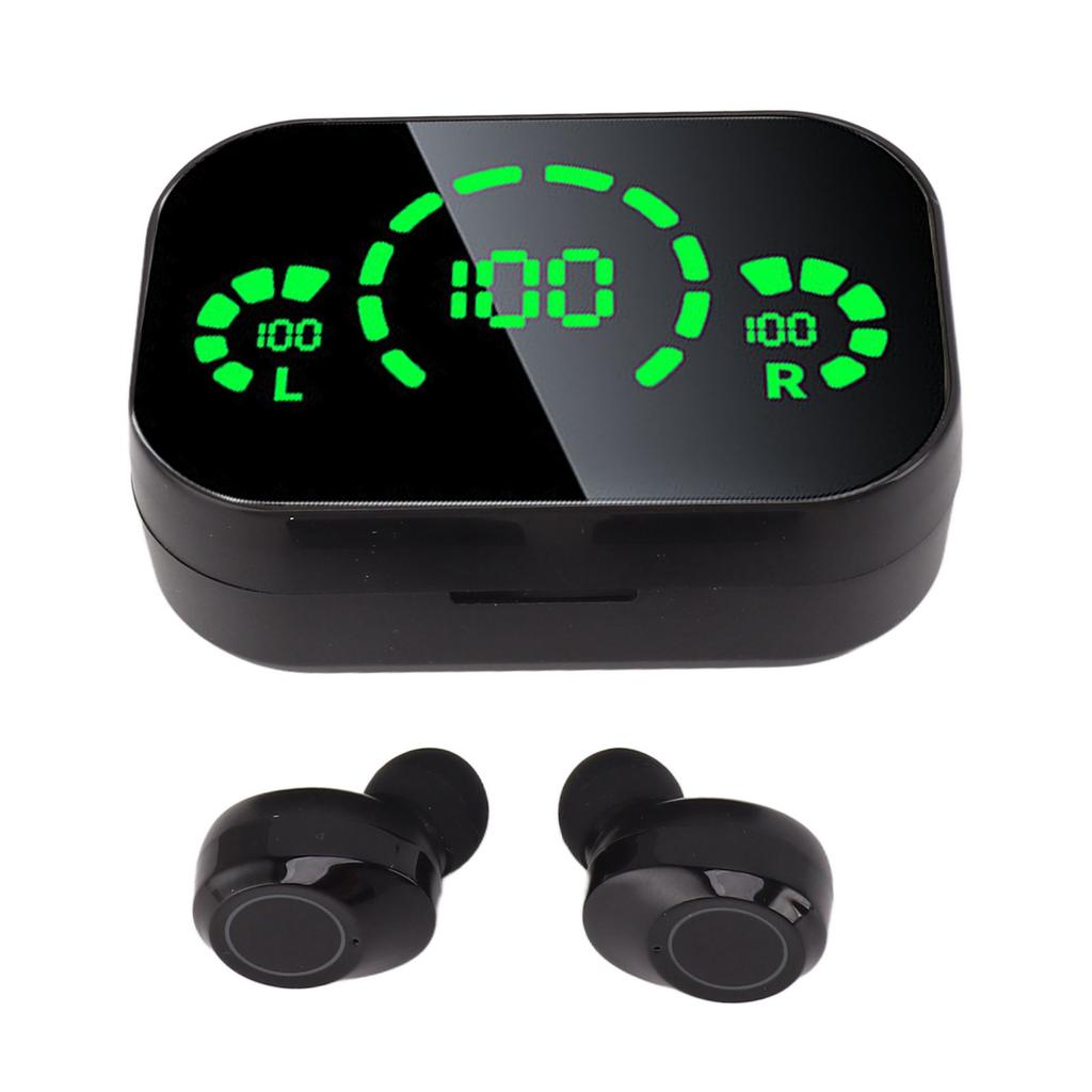 Bluetooth Earbuds Touch Control HiFi Sound Digital Power Display Wireless Earphones for Laptop
