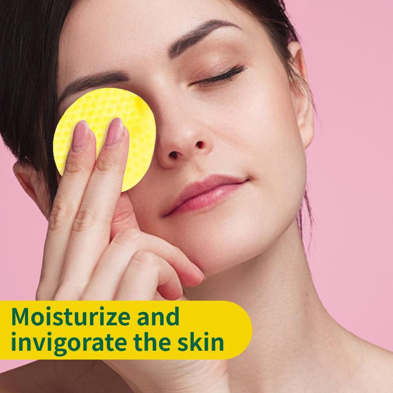 Natural Turmeric Kojic Acid Cleansing Pads Anti Dark Spot Brightening For Sensitive Skin 100 Pads