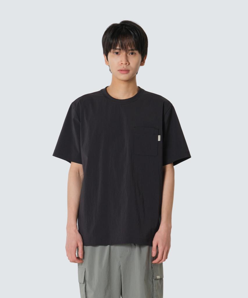 SNOWPEAK APPAREL Root Basic Short Sleeve T-Shirt (S26Murts80) Dark Charcoal