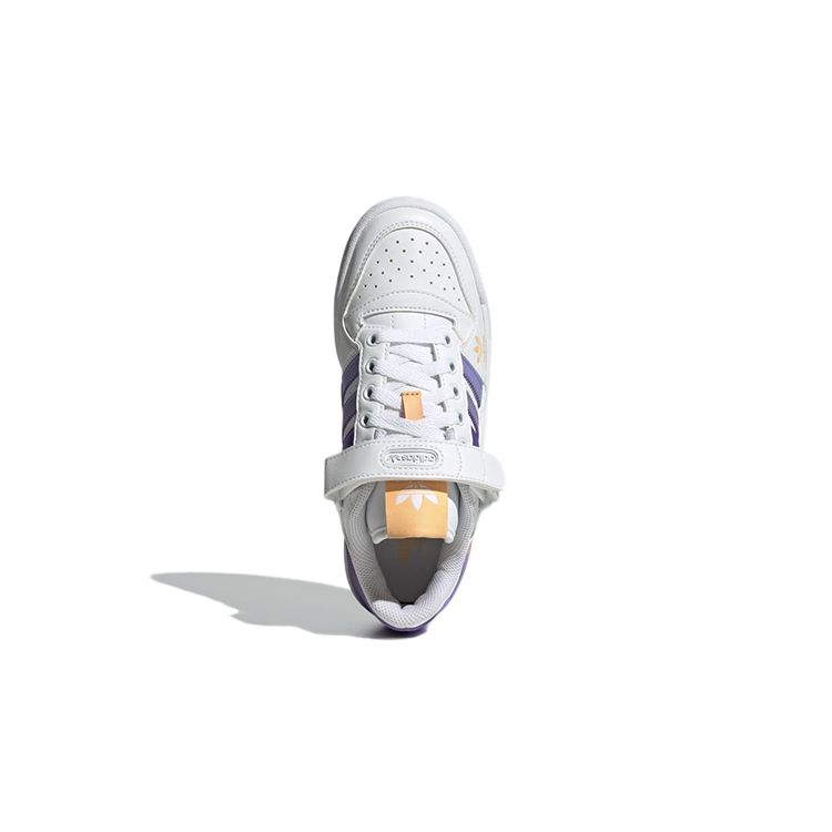 adidas Forum Low J White Light Purple Детские кроссовки Cloud-White Magic-Lilac GY8209