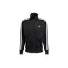 Originals Trefoil Casual Comfort Stand Collar Sports Jacket Men Jackets Black GN3521