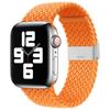 Strap Fabric Band For Watch 8/7/6/Se/5/4/3/2 (41mm / 40mm / 38mm) Braided Fabric Strap Watch Bracelet Orange (10)