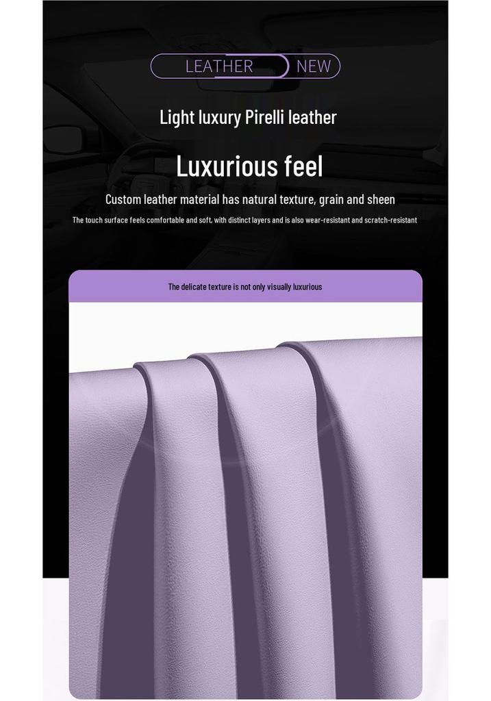 Leather Car Seat Cushion for Xingrui L, Five-Seater - New Style, Specific Fit