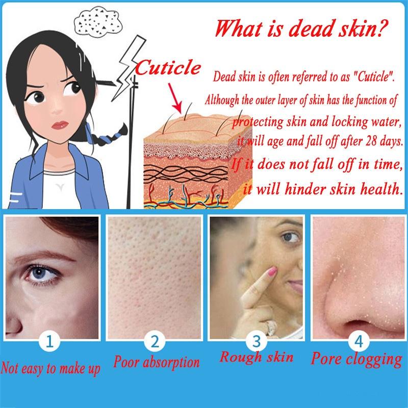 Глубоко чистый отшелушивающий очищающий гель для пор, скраб для очистки лица, 30 г отшелушивающий гель-пилинг для лица