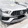 For 2019-2023 Mercedes Benz A Class W177 A45 A45S AMG Car Front Bumper Lip Lower Blade Auto Spoiler Splitter Body Kits Tuning