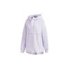 Adidas Alphabet Logo Print Sports Hooded Jacket Women Outerwear Light-Purple FM9258