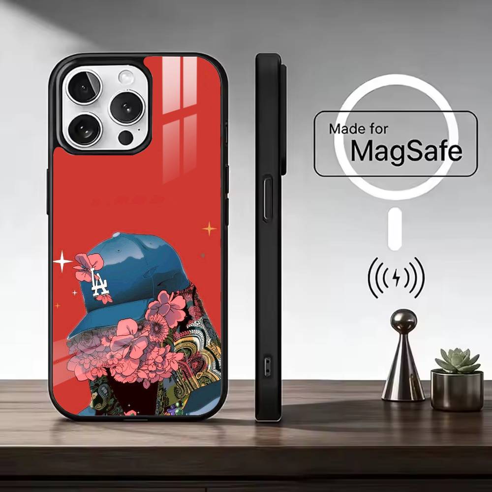 K-Kendrick Lamar Rapper Phone Case For iPhone17,16,15,14,13,12,11 Plus,Pro Magnetic For Magsafe Wireless Charging