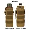 PHOENIX IKKI Foldable Portable Water Bottle Pouch, Fits 300ml-650ml Bottles, Molle Compatible, Tactical, Military, Outdoor, Water Bottle Holder, Handy