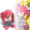23CM Cute Cartoon Game Anime Kasane Teto Plush Toys Soft Cosplay Figure Plushie Peripheral Doll Fan Girl Birthday Accompany Gift