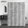 Bathroom Thickened Waterproof Curtain Mildew Proof Shower Curtain Shower Partition Curtain Shower Curtain Bathroom Curtain Free Perforation