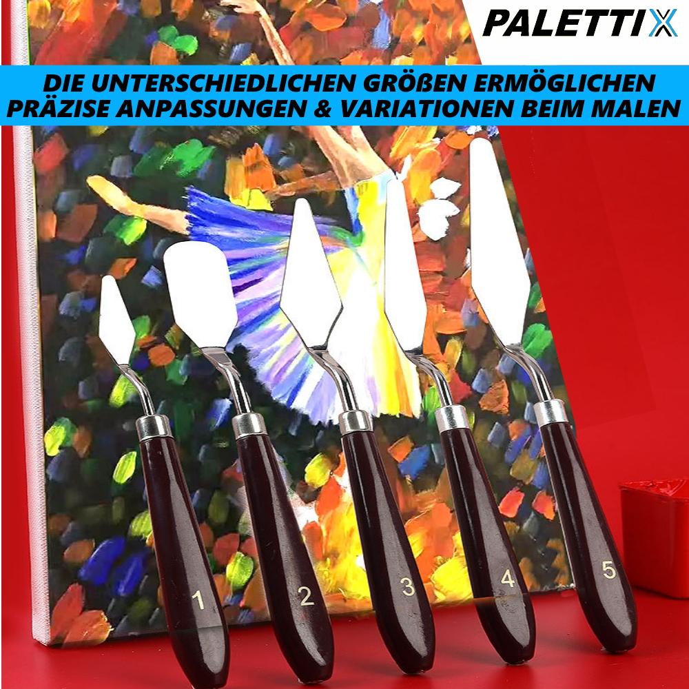 PALETTIX Palette Knife Set Painting Knife Painting Spatula Paint Spatula Artist Spatula
