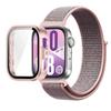 Нейлоновый ремешок + ПК-корпус для Huawei Watch Fit 3/4/4 Pro Защитный чехол от падения + Удобный дышащий браслет Ремешок Correa