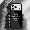 КРУТОЙ ЦИТАТНИК ПРО ВИСКИ Чехол для телефона для iPhone 17 16 15 14 13 Pro Max Задняя крышка для 12 11 Pro Coque