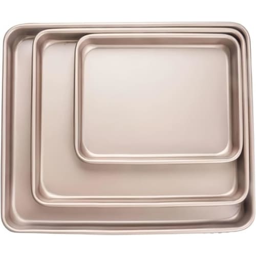 TAKEY Oven/Range Baking Sheet, Roll Cake Baking Sheet, DIY Baking Tray Set, Non-Stick Cookie Pan Set, Lightweight Oven Baking Sheet, Professional Baki