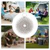 Reusable Chain Mail Scrubber with Hanging Ring Washing Net New Cast Iron Cleaner  Clean Pot Pans