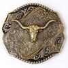 Golden Bull Head Belt Buckle Handmade Homemade Belt Accessories Waistband Diy Western Cowboy Rock Style K53