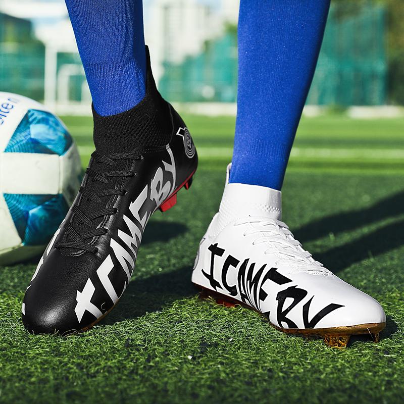 Детские футбольные бутсы для мальчиков, тренировочные на траве, для спорта на открытом воздухе, быстрый футбол, теннис, профессиональный, оригинальный, общество, футбольные бутсы для детей