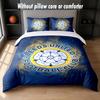 Дизайн Leeds United Постельное белье Комплект 1 пододеяльник + 2 наволочки Мягкое дышащее Домашнее постельное белье
