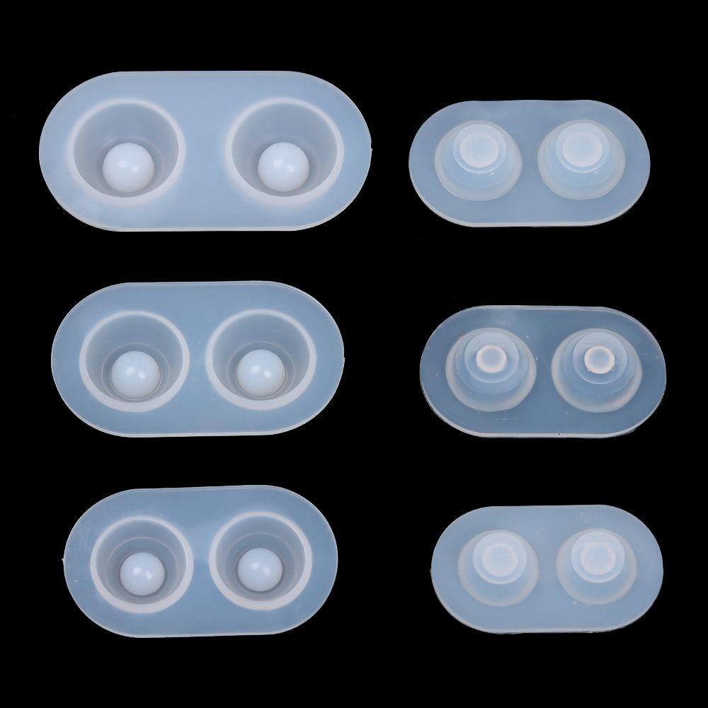 Инструменты для рукоделия Силиконовая форма для литья Полукруглые глазные яблоки Глаза куклы Форма Аксессуары для кукол