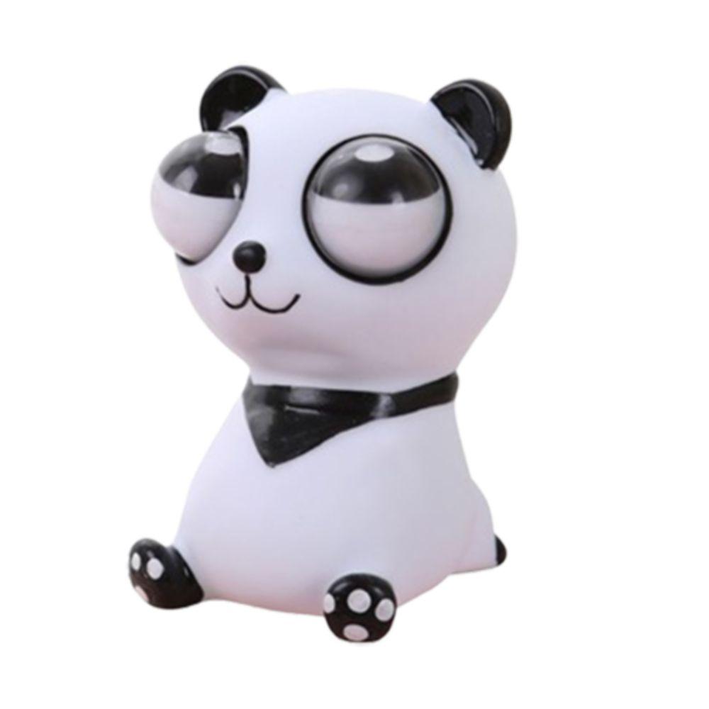 Panda Eyeball Burst Squeeze Toy Simulation Dragon Squeeze Stretching Ball  Kids Holiday Gift