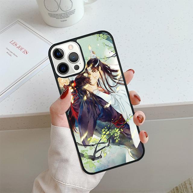 Чехол для телефона "Неукротимый Лань Чжань Вэй Усянь" для iPhone 17 Air 13 12 14 15 16 Чехол для Apple Pro Max Plus Coque