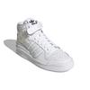Adidas Forum Mid White Black Женские кроссовки Cloud-White Core-Black GY0819