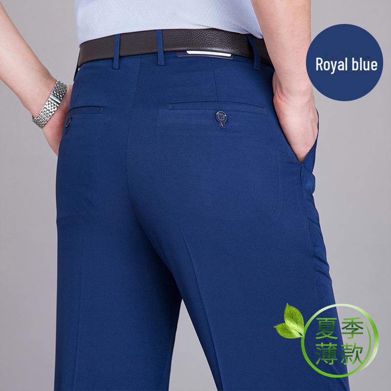 Мужские летние шелковые брюки Mulberry с высокой талией, свободные белые брюки