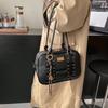 Autumn and Winter Retro Portable Commuter Bag Women's 2025 New Trendy Korean Niche Underarm Bag Large Capacity Bag